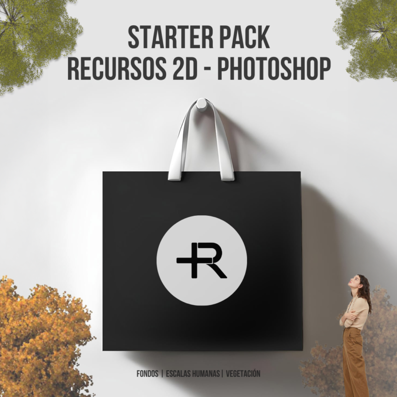 starter pack recursos 2d para photoshop