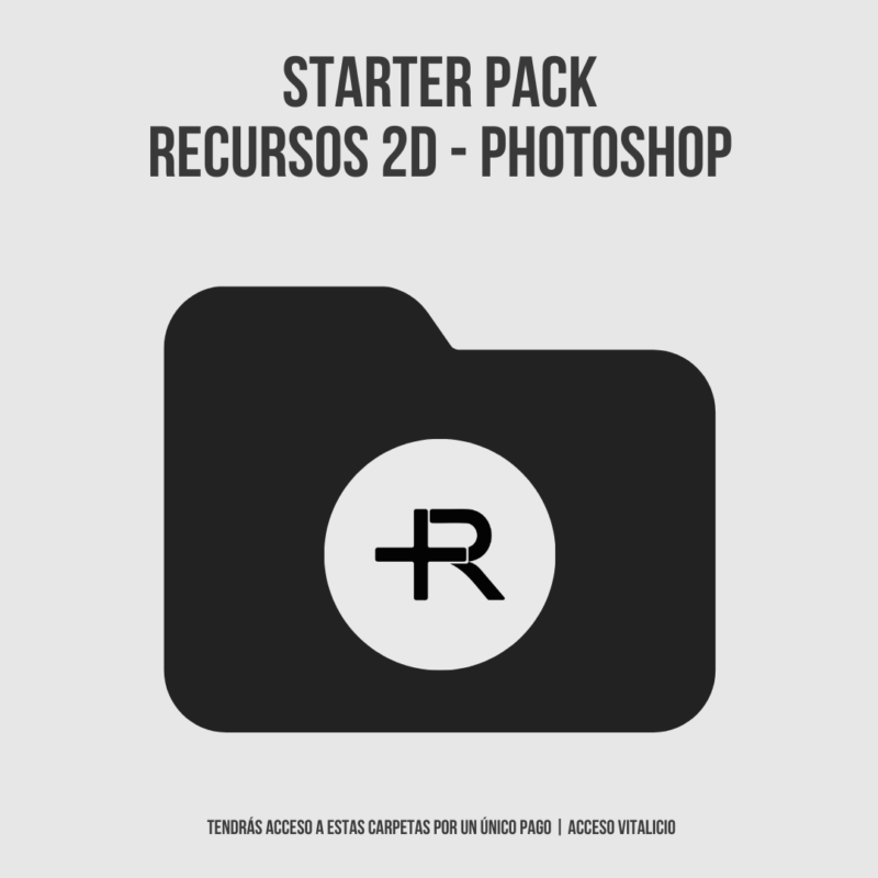 STARTER PACK - RECURSOS 2D PARA PHOTOSHOP