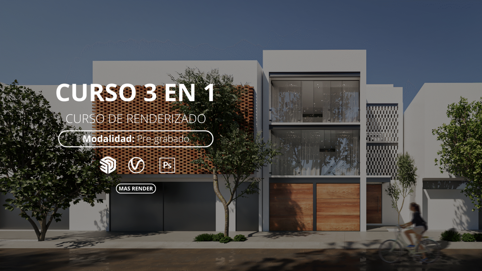 CURSO 3 EN 1 – 2023 - MAS RENDER