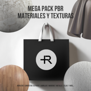 MEGA PACK PBR - MATERIALES Y TEXTURAS