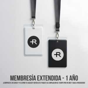 EXTENSIÓN DE MEMBRESÍA - 1 AÑO