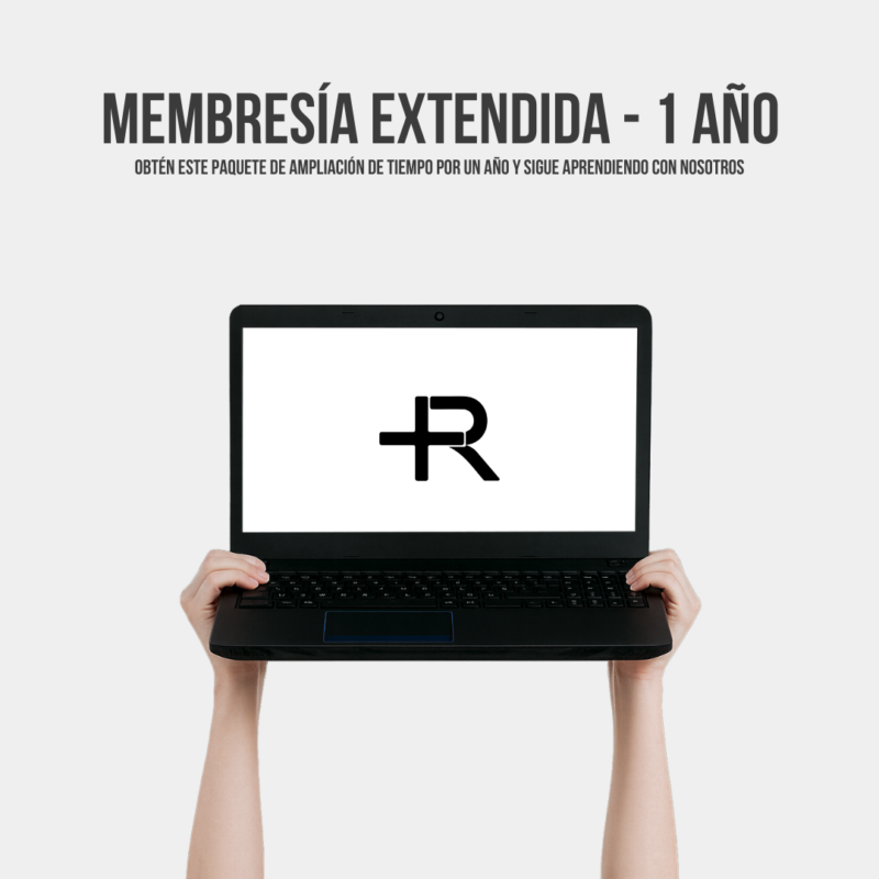extensiÓn de membresÍa 1 aÑo